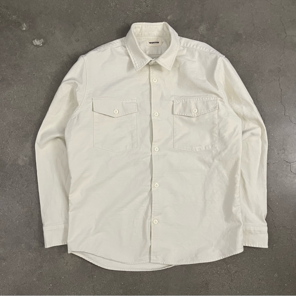 Men's taylor stitch button up shirt